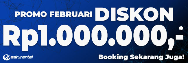 saturental - promo februari diskon saturental - promo februari diskon