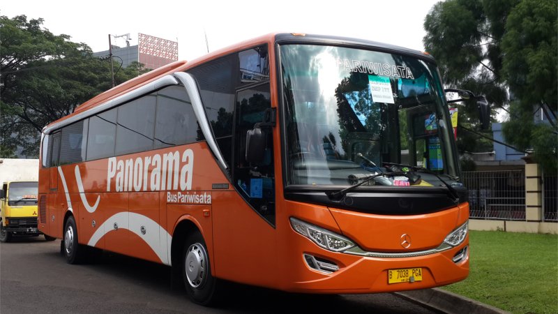 saturental - foto bus pariwisata panorama r