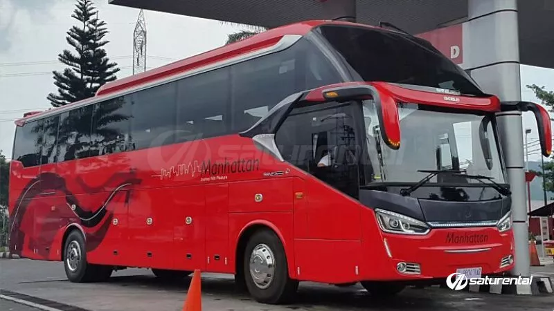 saturental – foto bus pariwisata manhattan 47s shd terbaru aa