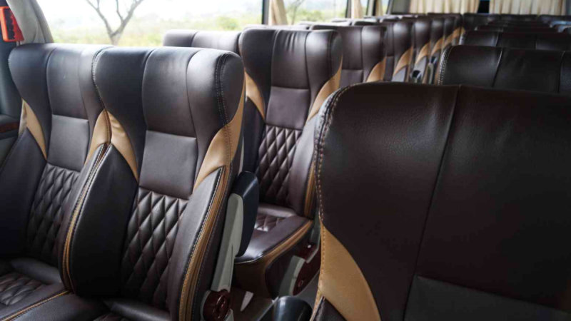 saturental – foto medium bus pariwisata marjaya trans interior dalam 31s 35 seats d