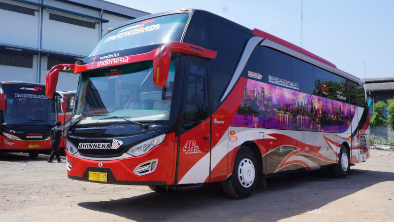 saturental – foto big bus pariwisata bhinneka sangkuriang shd hdd terbaru 54s 59 seats a