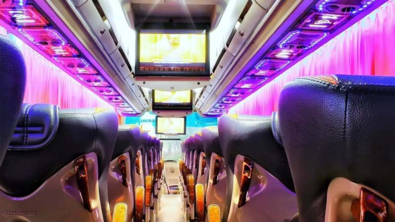 saturental – foto big bus pariwisata cipta karunia shd hdd terbaru interior dalam 48s 50s 54s 59 seats b
