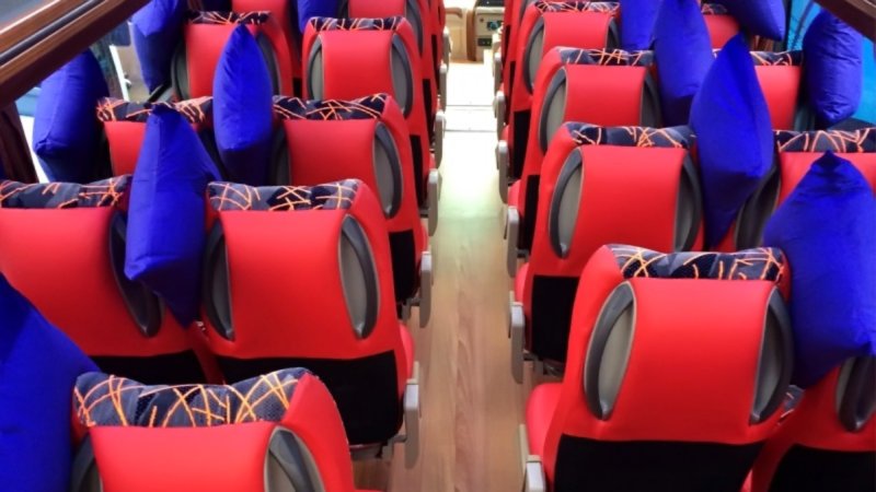 saturental – foto big bus pariwisata discovery shd hdd terbaru interior dalam 48s 59 seats a