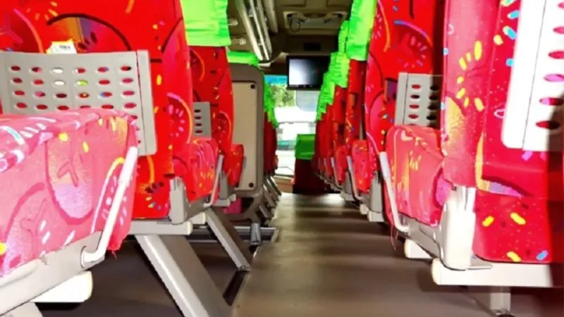 saturental – foto big bus pariwisata djayalangit interior dalam 47s 59 seats b