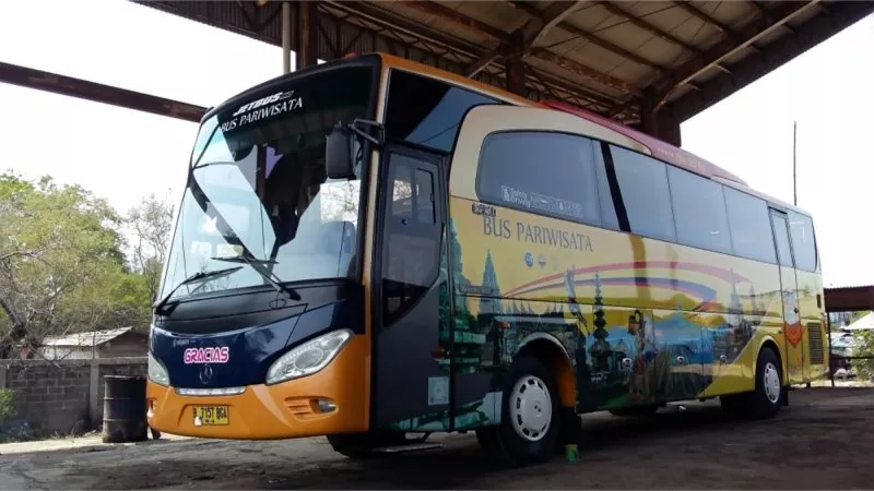 saturental – foto big bus pariwisata gracias 47s 59 seats ba