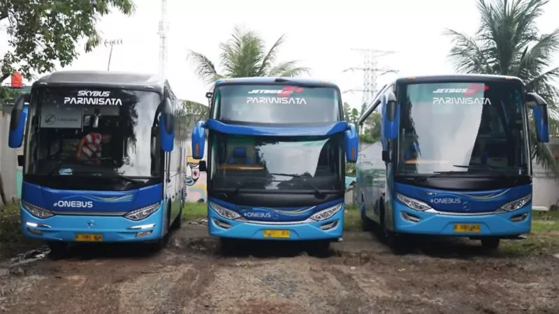 saturental – foto big bus pariwisata one bus 59 seats