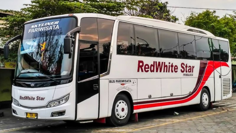 saturental – foto big bus pariwisata red white star primajasa 45s 57 seats b