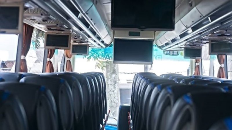 saturental – foto big bus pariwisata sumber jaya trans shd hdd terbaru interior dalam 48s 59 seats d