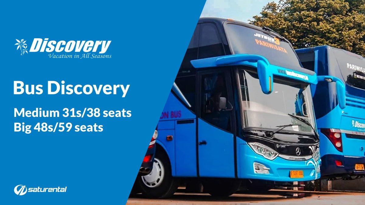 saturental – foto bus pariwisata discovery