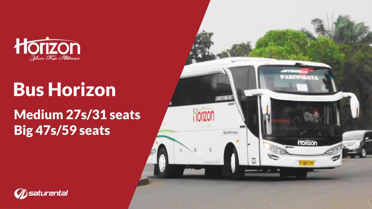 saturental – foto bus pariwisata horizon