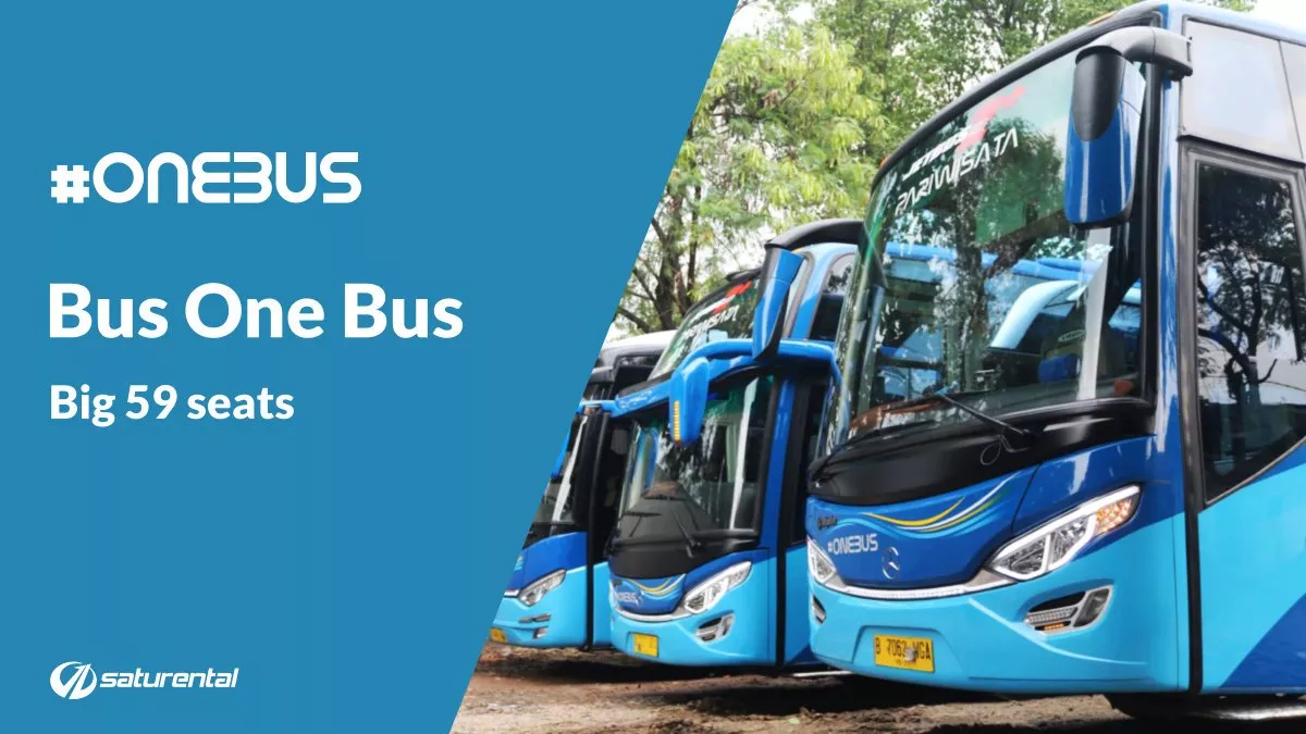 saturental – foto bus pariwisata one bus