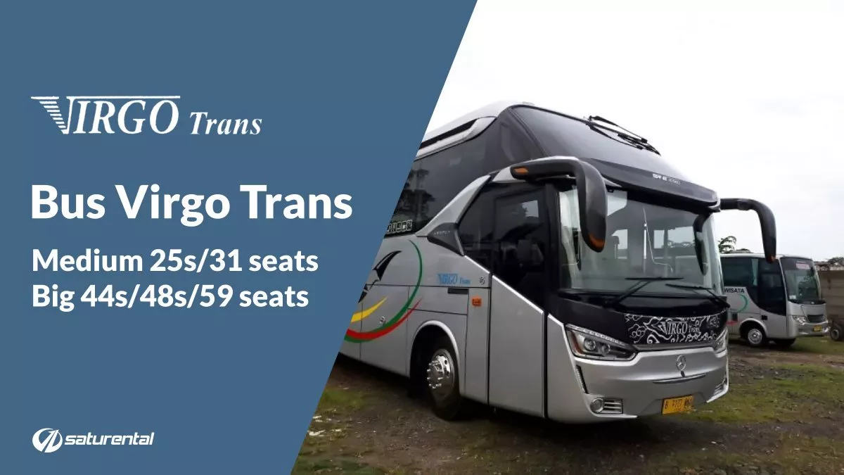 saturental – foto bus pariwisata virgo trans
