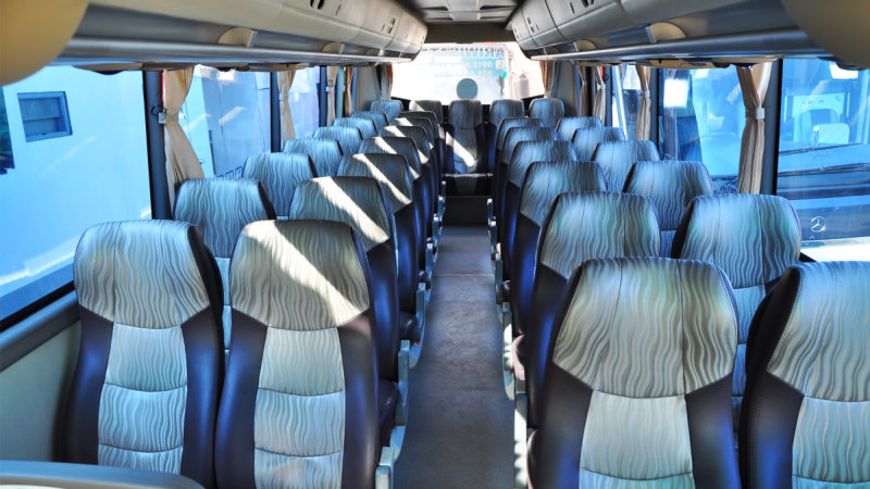 saturental – foto medium bus pariwisata dian trans interior dalam 31 seats b