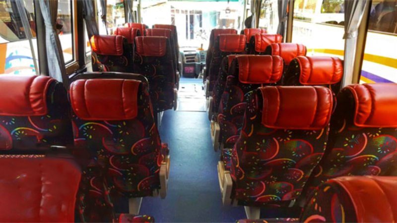 saturental – foto medium bus pariwisata gracias interior dalam 27s 31 seats a