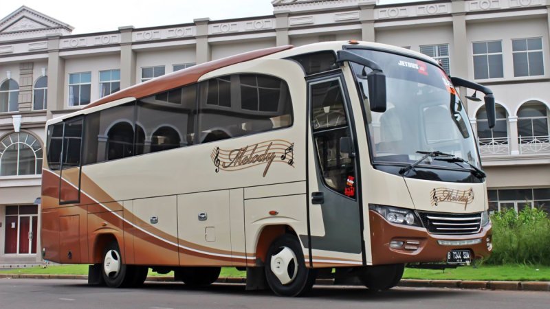 saturental – foto medium bus pariwisata melody transport 31s 33 seats a