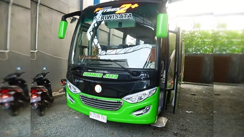 saturental – foto medium bus pariwisata sumber jaya trans 31 seats c