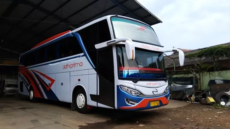 saturental – foto big bus pariwisata adhi prima shd hdd terbaru 47s 59 seats a