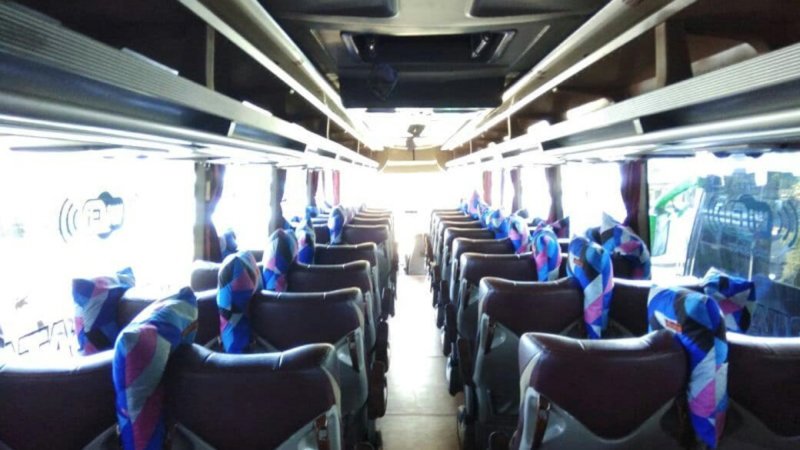 saturental – foto big bus pariwisata adhi prima shd hdd terbaru interior dalam 47s 59 seats a