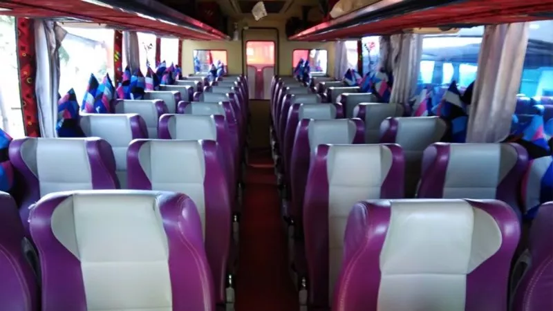 saturental – foto big bus pariwisata adhi prima shd hdd terbaru interior dalam 47s 59 seats c