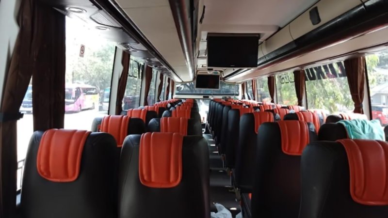 saturental – foto big bus pariwisata b16 shd hdd terbaru interior dalam 48s 59 seats b