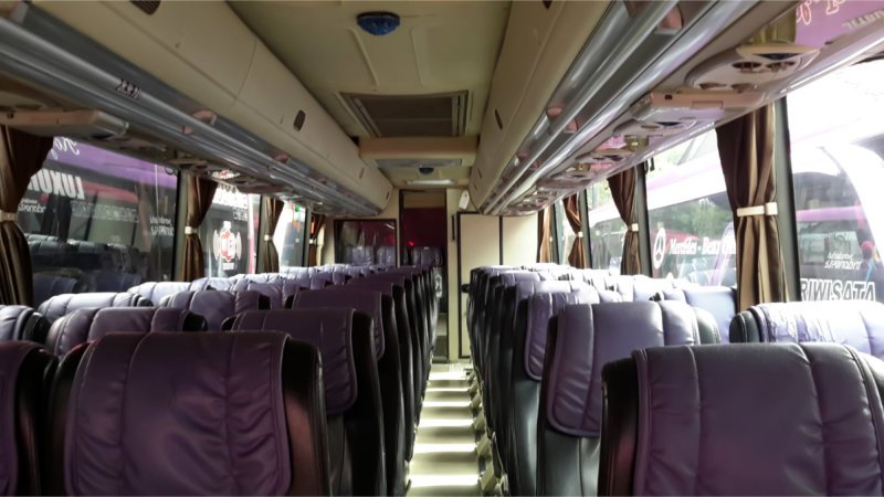 saturental – foto big bus pariwisata baraya tourist interior dalam 48s 59 seats a