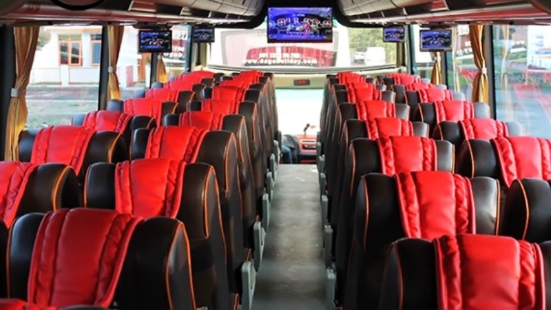 saturental – foto big bus pariwisata dago holiday interior dalam 47s 59 seats b