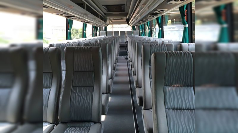saturental – foto big bus pariwisata ichtra jaya interior dalam 59 seats a