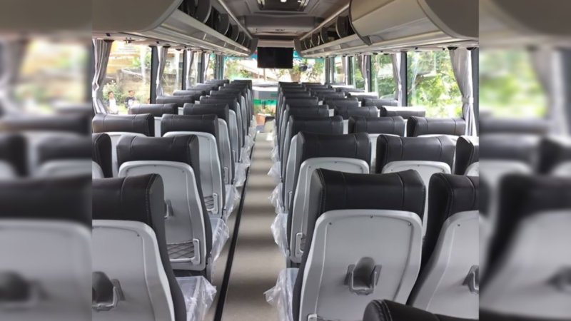saturental – foto big bus pariwisata ichtra jaya shd hdd terbaru interior dalam 59 seats b