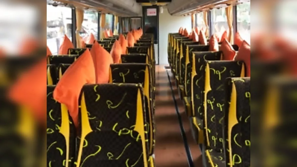 saturental – foto big bus pariwisata kanaya interior dalam 44T 48s 59 seats a