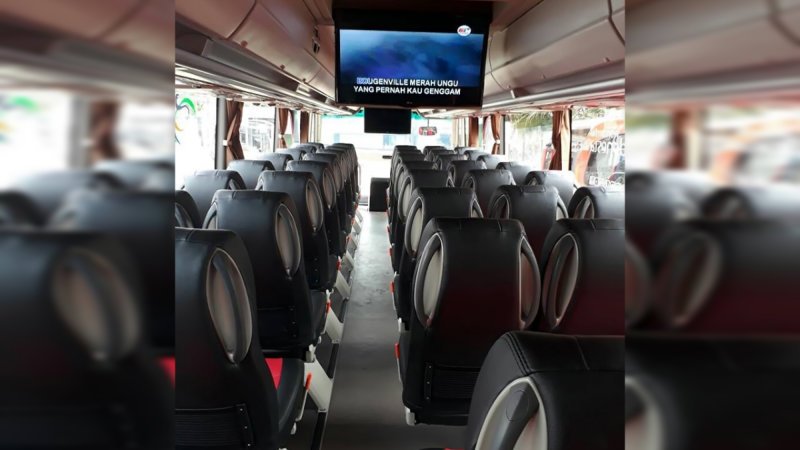 saturental – foto big bus pariwisata koswara trans shd hdd terbaru interior dalam 48s 59 seats b