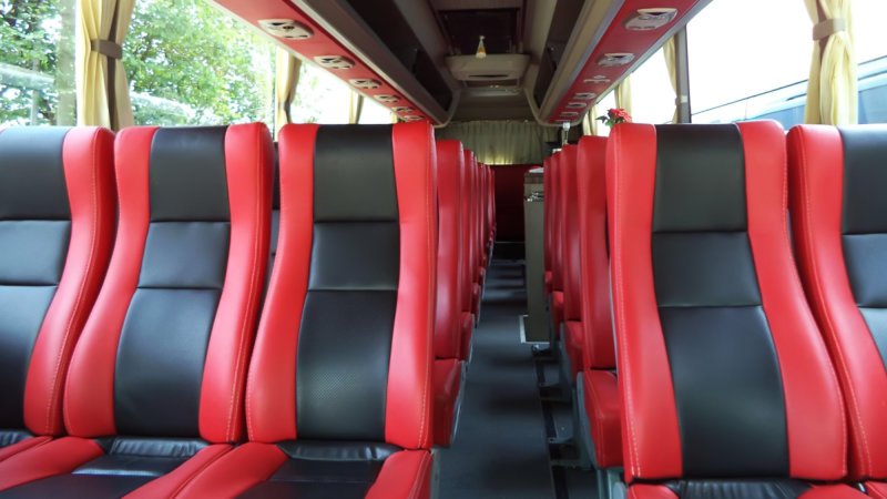 saturental – foto big bus pariwisata midas nusantara interior dalam 56T 59 seats a