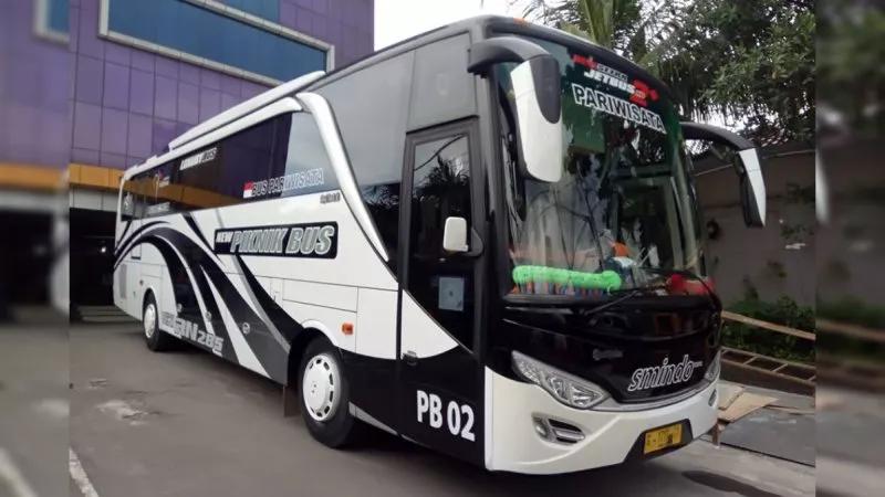 saturental – foto big bus pariwisata piknik bus 59 seats a