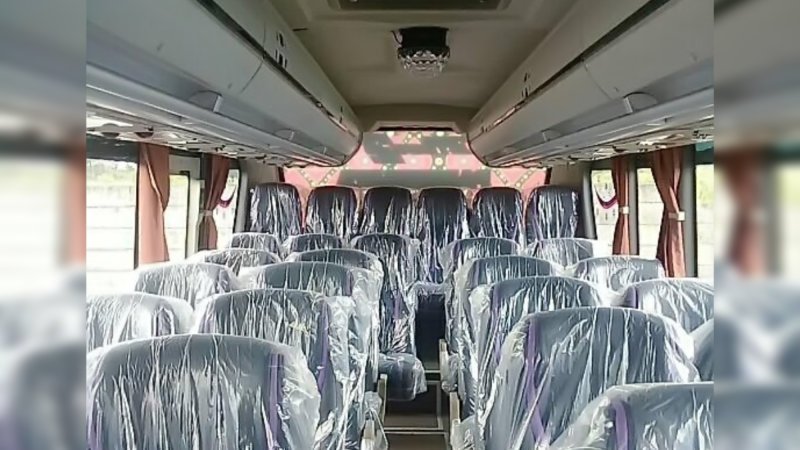 saturental – foto big bus pariwisata promoter shd hdd terbaru interior dalam 48s 59 seats b
