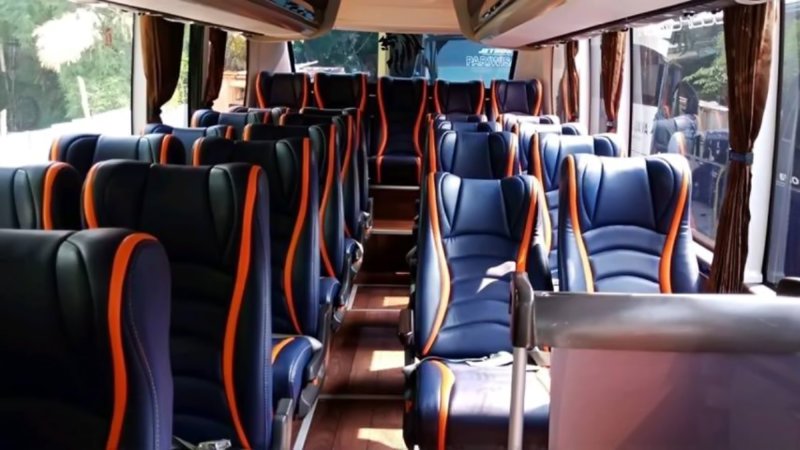saturental – foto big bus pariwisata royal java shd hdd terbaru interior dalam 43T 47s 59 seats a