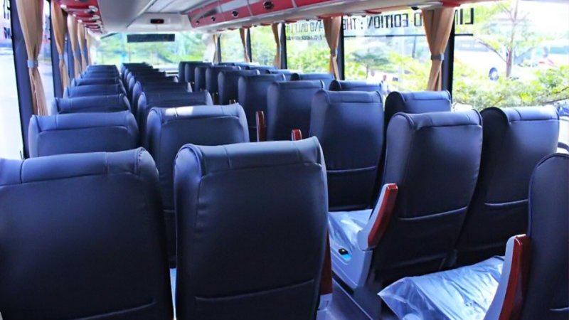 saturental – foto big bus pariwisata satria perkasa trans shd hdd evolander terbaru interior dalam 47s 59 seats ba
