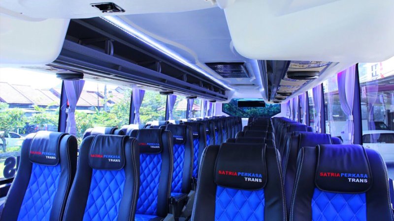 saturental – foto big bus pariwisata satria perkasa trans shd hdd terbaru interior dalam 47s 59 seats d