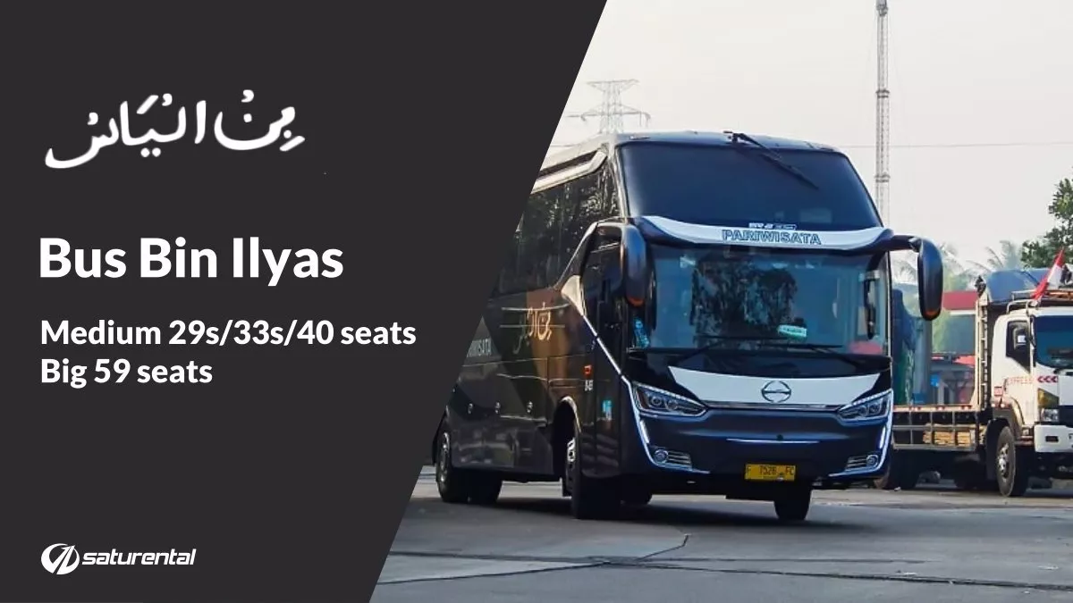 saturental – foto bus pariwisata bin ilyas