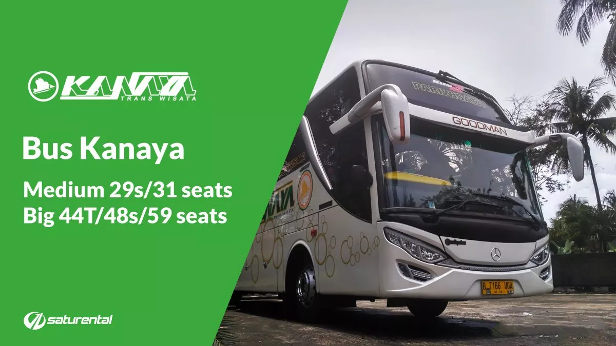 saturental – foto bus pariwisata kanaya