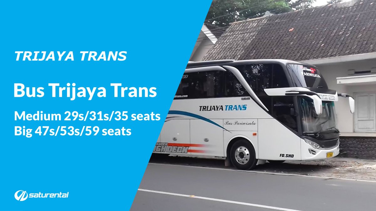 saturental – foto bus pariwisata trijaya trans
