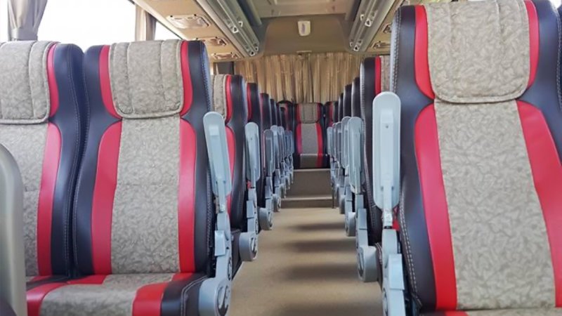 saturental – foto medium bus pariwisata marita interior dalam 31 seats a