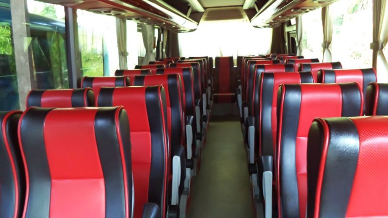 saturental – foto medium bus pariwisata midas nusantara interior dalam 35 seats a