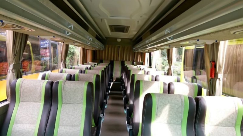 saturental – foto medium bus pariwisata putra tidar interior dalam 29s 31s 33 seats a