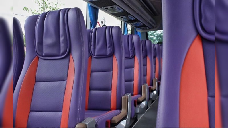 saturental – foto medium bus pariwisata satria perkasa trans interior dalam 29s 35 seats a