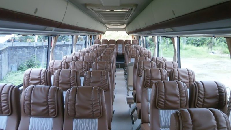 saturental – foto big bus pariwisata pemium passion shd hdd terbaru interior dalam 50s 59 seats a