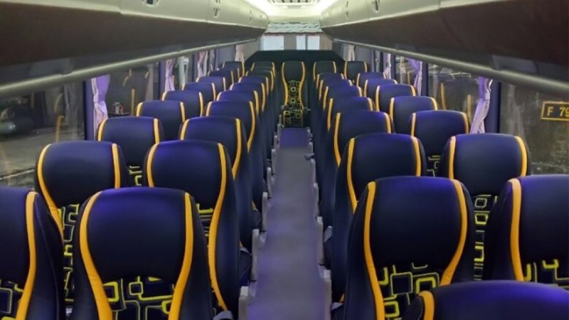 saturental – foto medium bus pariwisata pemium passion interior dalam 29s 39 seats a