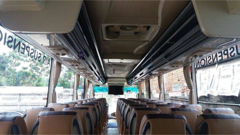 saturental – foto big bus pariwisata sandholiday shd hdd 58 seats interior 1
