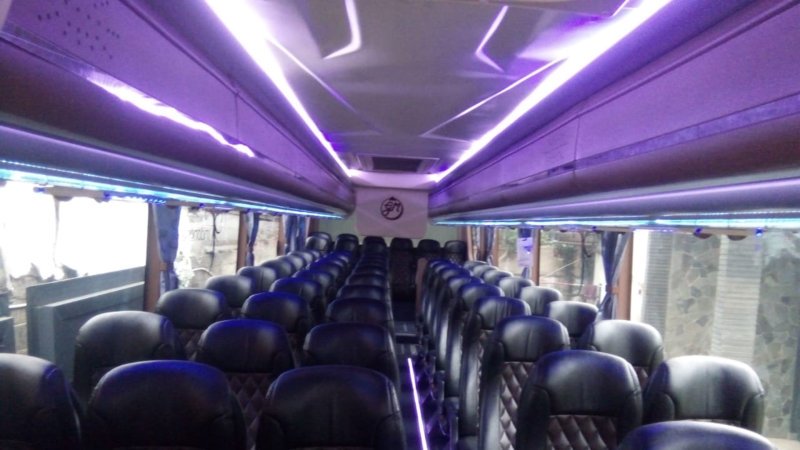 saturental – foto big bus pariwisata sandholiday shd hdd 58 seats interior 2