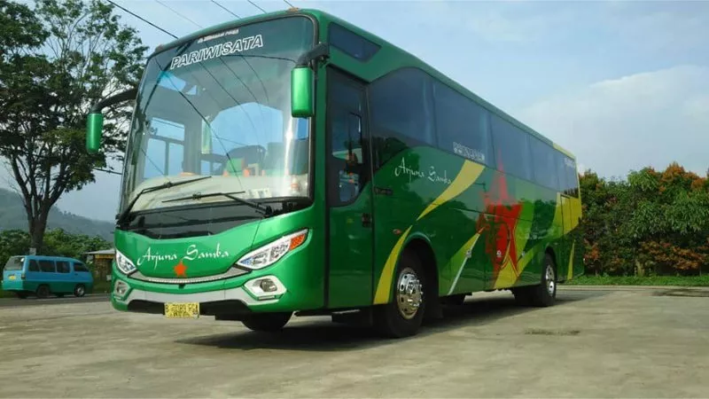 saturental – foto big bus pariwisata Arjuna Samba 47s 59 seats ab
