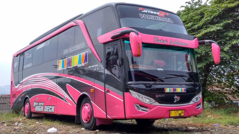 saturental – foto big bus pariwisata titan nirwana shd hdd terbaru 59 seats e