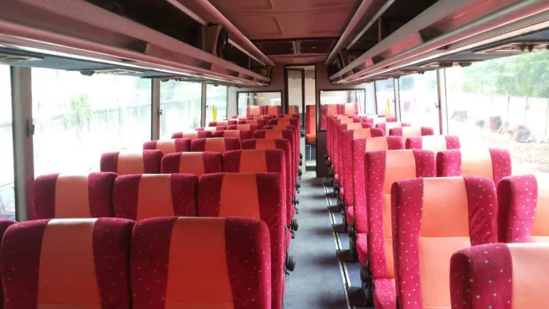 saturental – foto big bus pariwisata wong kudus interior dalam 48s 59 seats ac